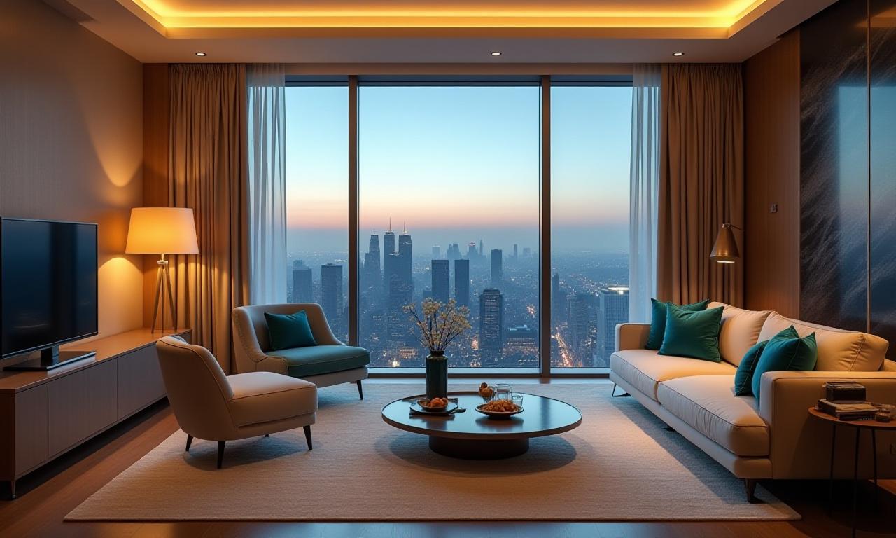Luxury hotel suite furniture showcase